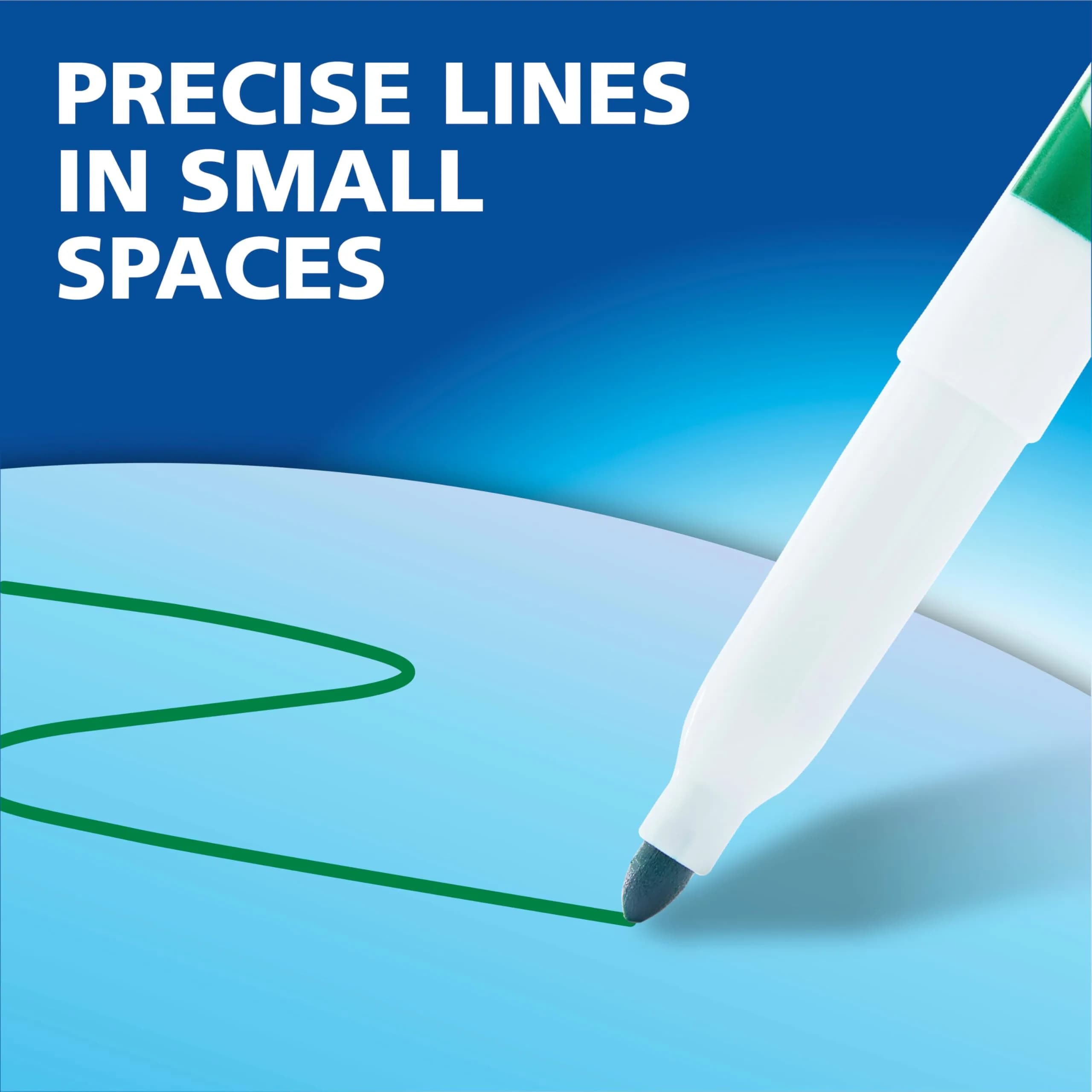 EXPO Dry Erase Markers, Low Odor, Fine Tip, Assorted Colors, Bulk Pack | Whiteboard Pens for Indian Classrooms - view 7