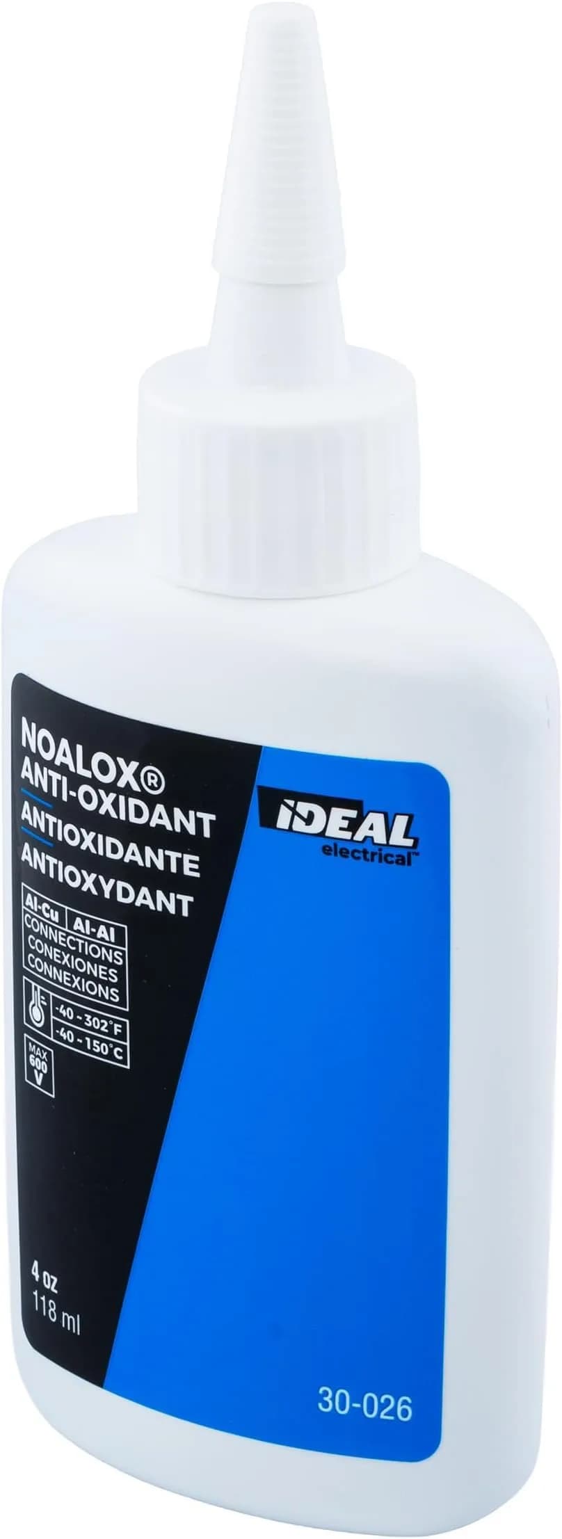 Ideal Electrical Noalox Anti-Oxidant Compound 4 oz (118 ml) Bottle | Pack of 6 for Enhanced Conductivity - main product image