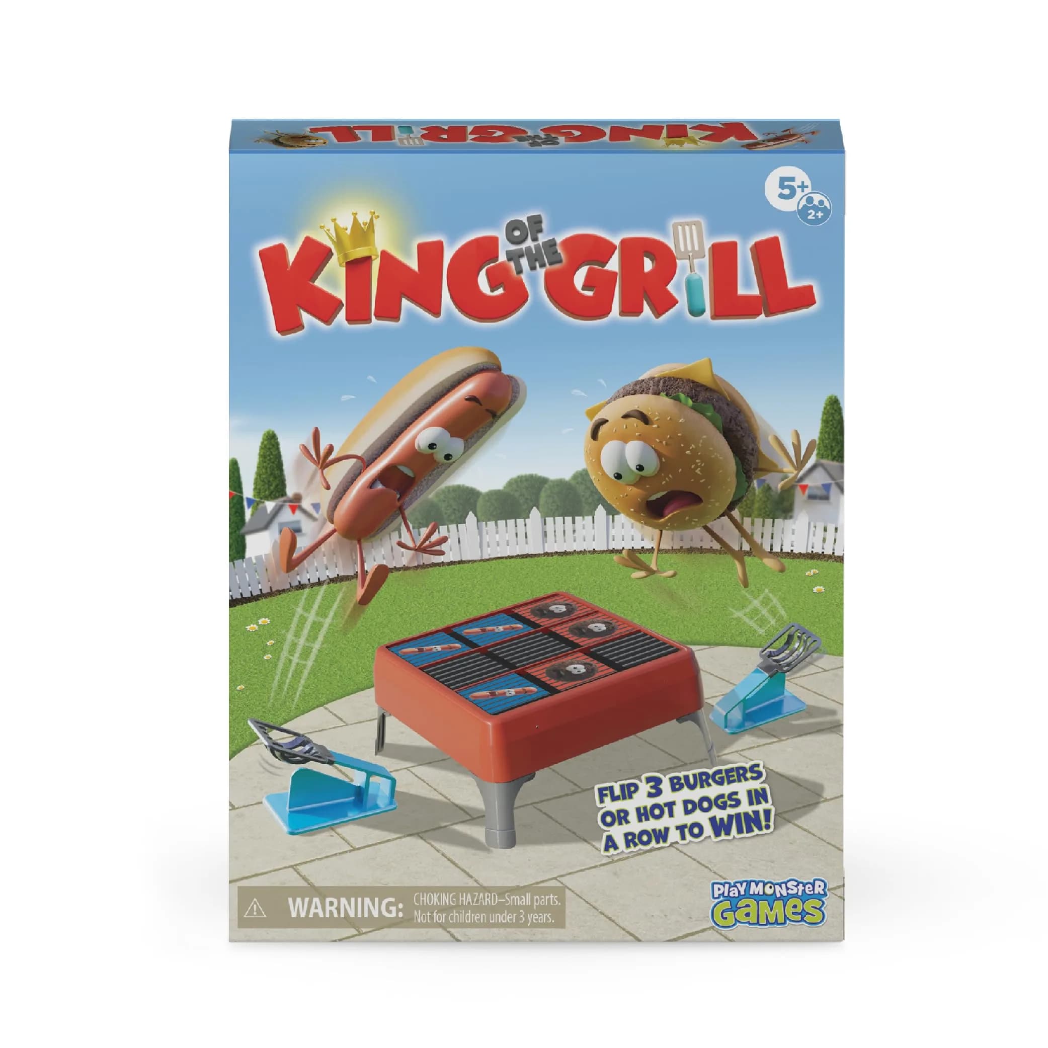PlayMonster King of the Grill Matching Board Game | Ages 5+ | 1 Unit - main product image
