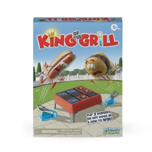 PlayMonster King of the Grill Matching Board Game | Ages 5+ | 1 Unit thumbnail 1