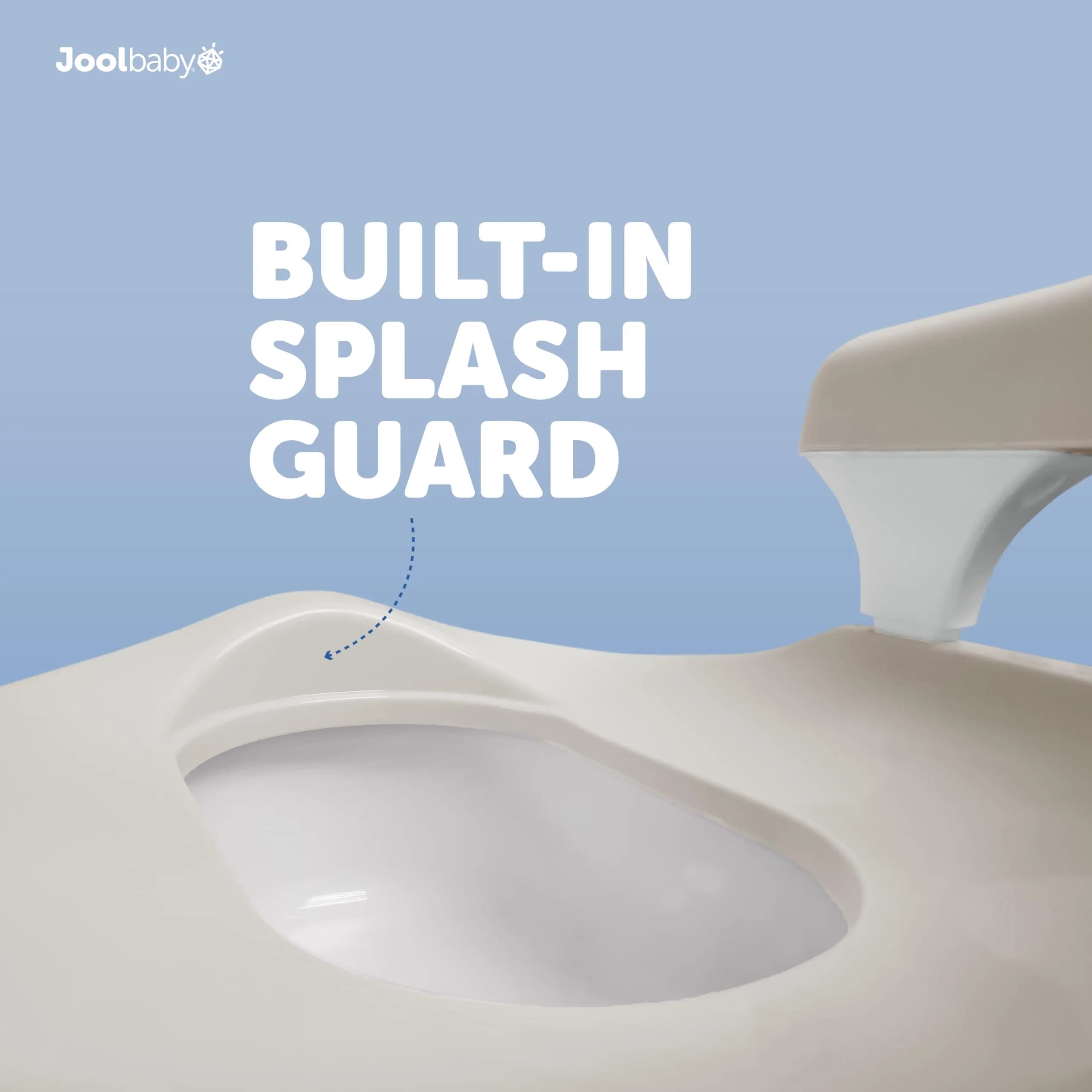 Jool Baby Potty Chair for Toddler Toilet Training - Splash Guard & Back Support (Oatmeal) | Lightweight & Supportive thumbnail 5