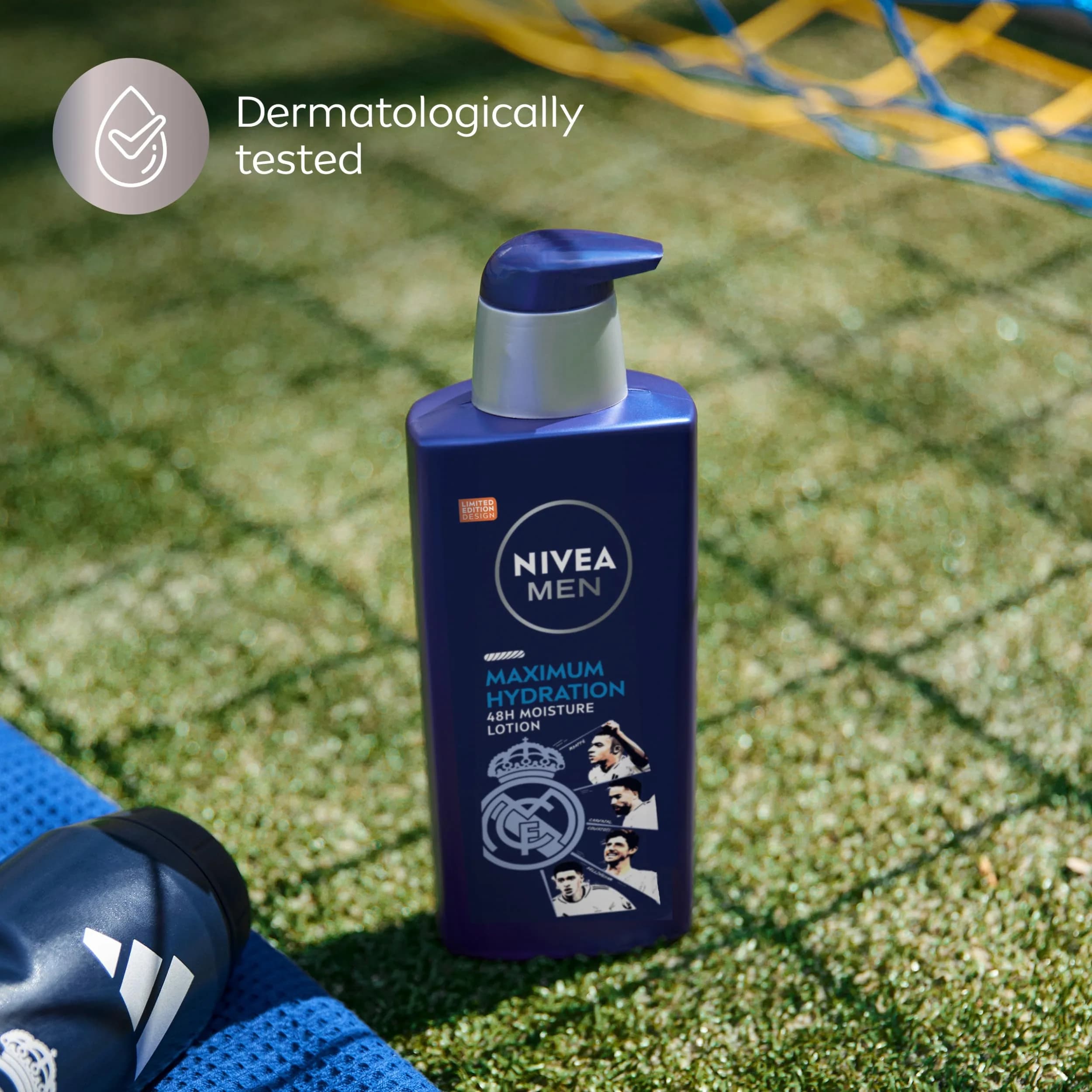 NIVEA MEN Real Madrid Maximum Hydration Body Lotion 6000ml (202.8 Fl Oz) | 48-Hour Moisture for Dry Skin - view 7