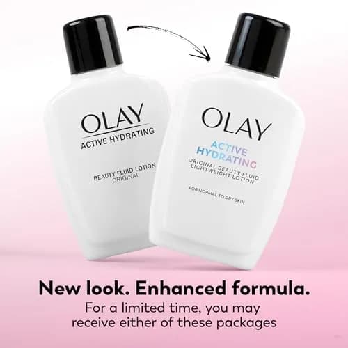 Olay Active Hydrating Beauty Fluid Lotion 1440 ml (48 Fl Oz) | Dermatologically Tested & Non-Comedogenic thumbnail 2