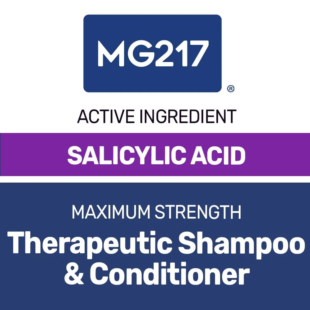 MG217 Psoriasis Shampoo and Conditioner 8 fl oz Tube | Therapeutic Scalp Treatment - view 5