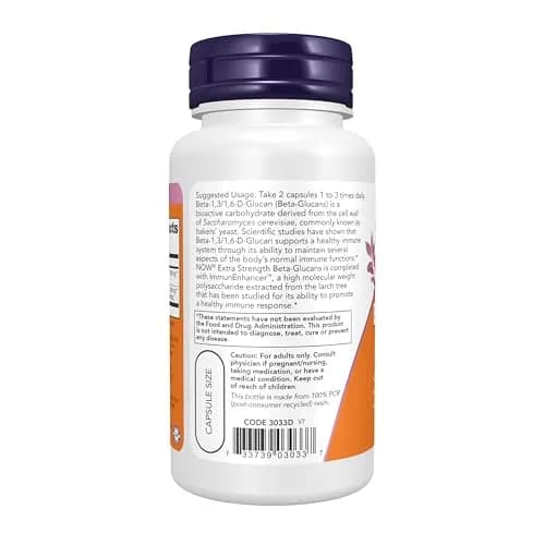 NOW Foods Beta-Glucans with ImmunEnhancer™ Extra Strength 720 Count (Pack of 12) | Supports Normal Immune Function thumbnail 3