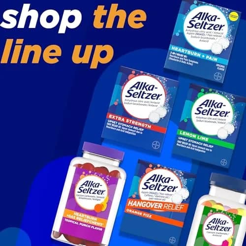Alka-Seltzer Heartburn + Gas Relief Chews 180 Count | Fast Antacid + Antigas Relief for Heartburn, Gas, Bloating thumbnail 8