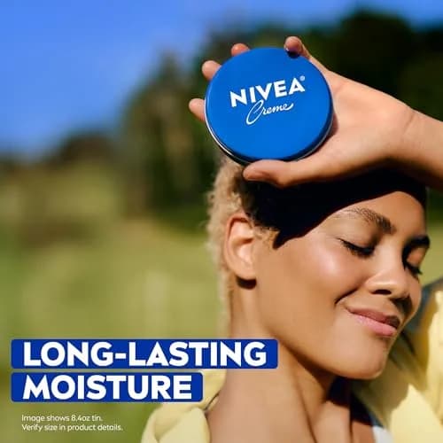 NIVEA Creme Moisturizing Cream 162ml (5.5 Fl Oz) | Intensive Hydration for Face, Body & Hands thumbnail 3