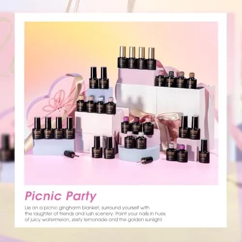 ROSALIND 30pcs Gel Nail Polish Set with Cateye Gel, Base & Top Coats | Salon Quality Manicure at Home thumbnail 6
