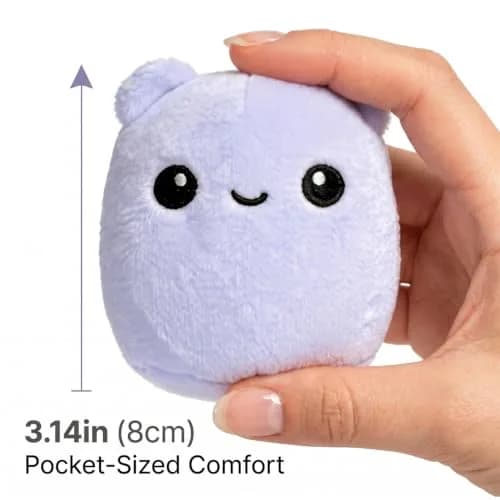 RLXGCZ Cute Mini Plush Toys Set (6 Pieces, 8cm) | ASTM-Tested Educational Toy Figures thumbnail 2