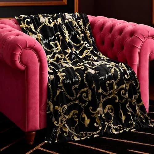 Baby Phat Oversized Plush Throw Blanket 60" x 70" | Bold Fashion Style (70-120 chars) thumbnail 3