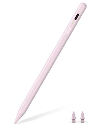 Metapen Pencil Air8 Stylus for iPad 2018-2026, 10 Min Faster Charge, Palm Rejection, Pink | Precision Input Pen thumbnail 1