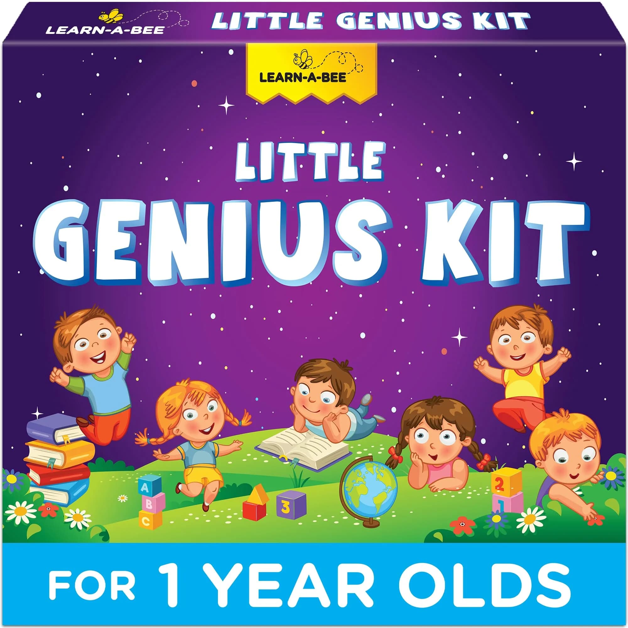 Learnabee Little Genius Kit | Educational Toy for 1 Year Olds, Screen-Free Fun