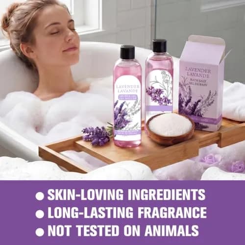 Green Canyon Spa Lavender 10pc Spa Gift Basket for Women | 1.60 kg (3.53 lb) Set thumbnail 3