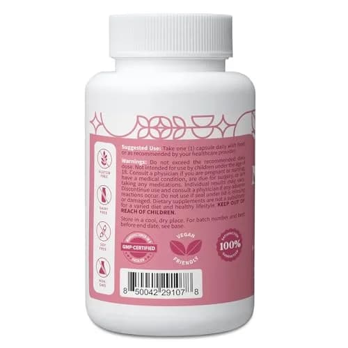 Pattern Wellness Menopause Complex Supplement – 90 Vegan Capsules | Herbal Support for Women’s Balance thumbnail 2