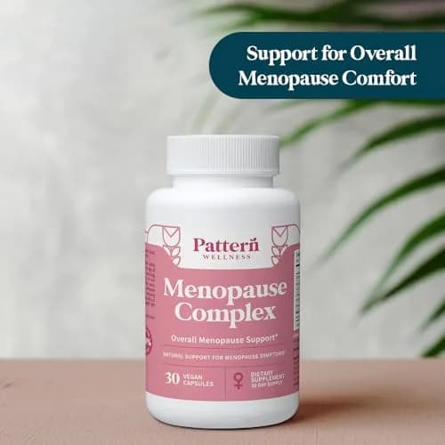 Pattern Wellness Menopause Complex Supplement – 60 Vegan Capsules | Herbal Support for Women’s Balance & Hormone Health thumbnail 8