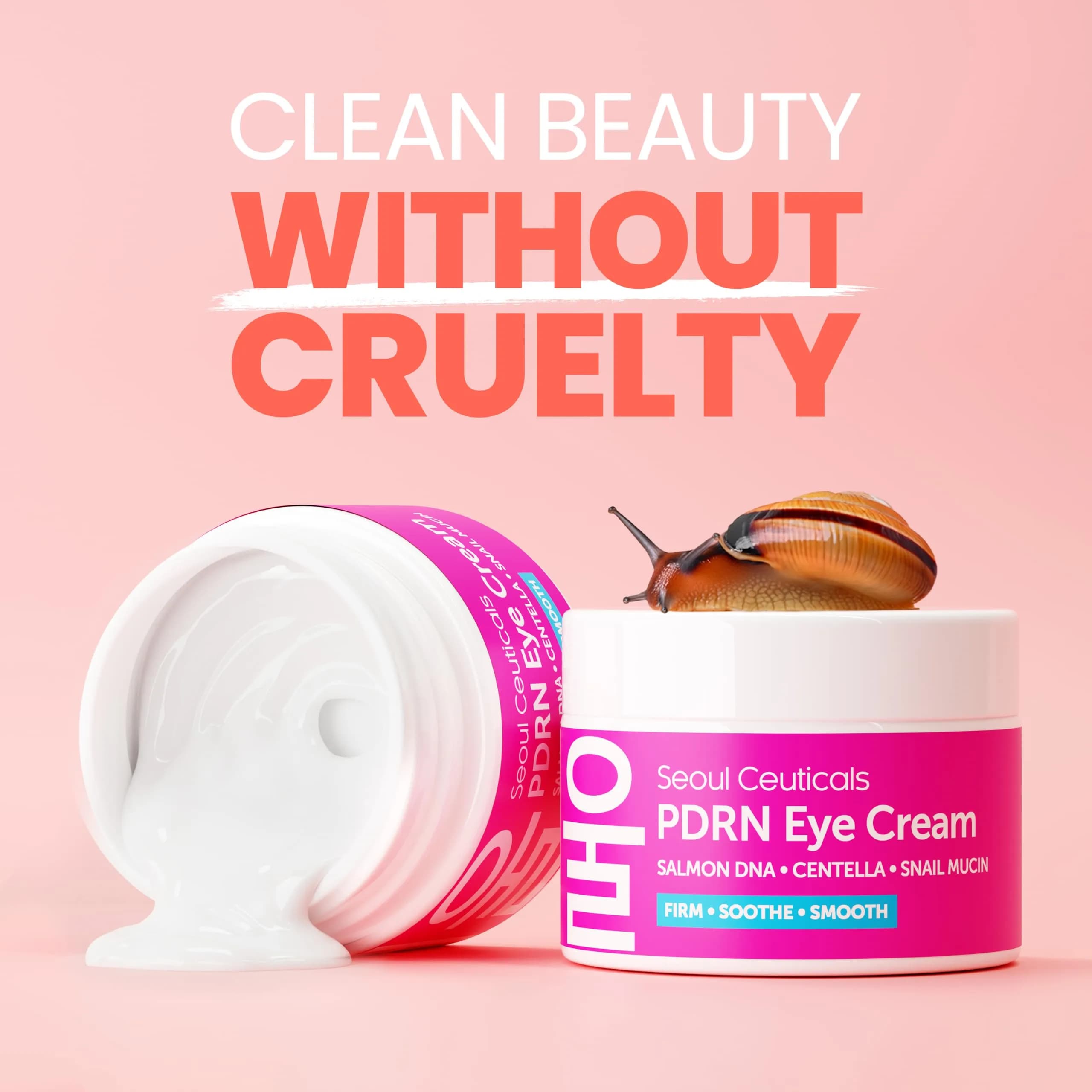 SeoulCeuticals PDRN Eye Cream 15ml (0.5 Fl Oz) | Korean Skincare for Dark Circles & Fine Lines - view 7