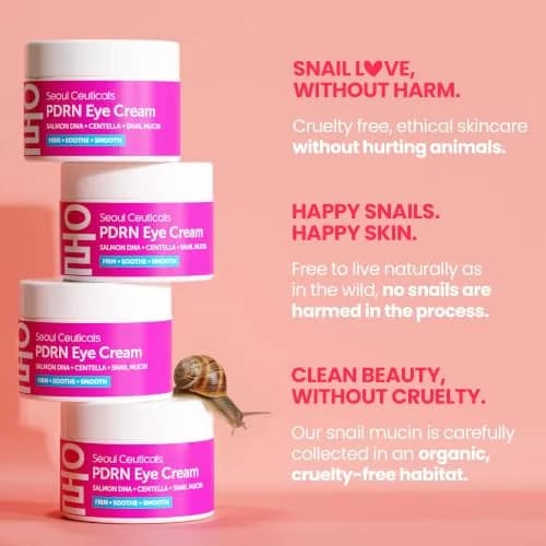 SeoulCeuticals PDRN Eye Cream 15ml (0.5 Fl Oz) | Korean Skincare for Dark Circles & Fine Lines thumbnail 8