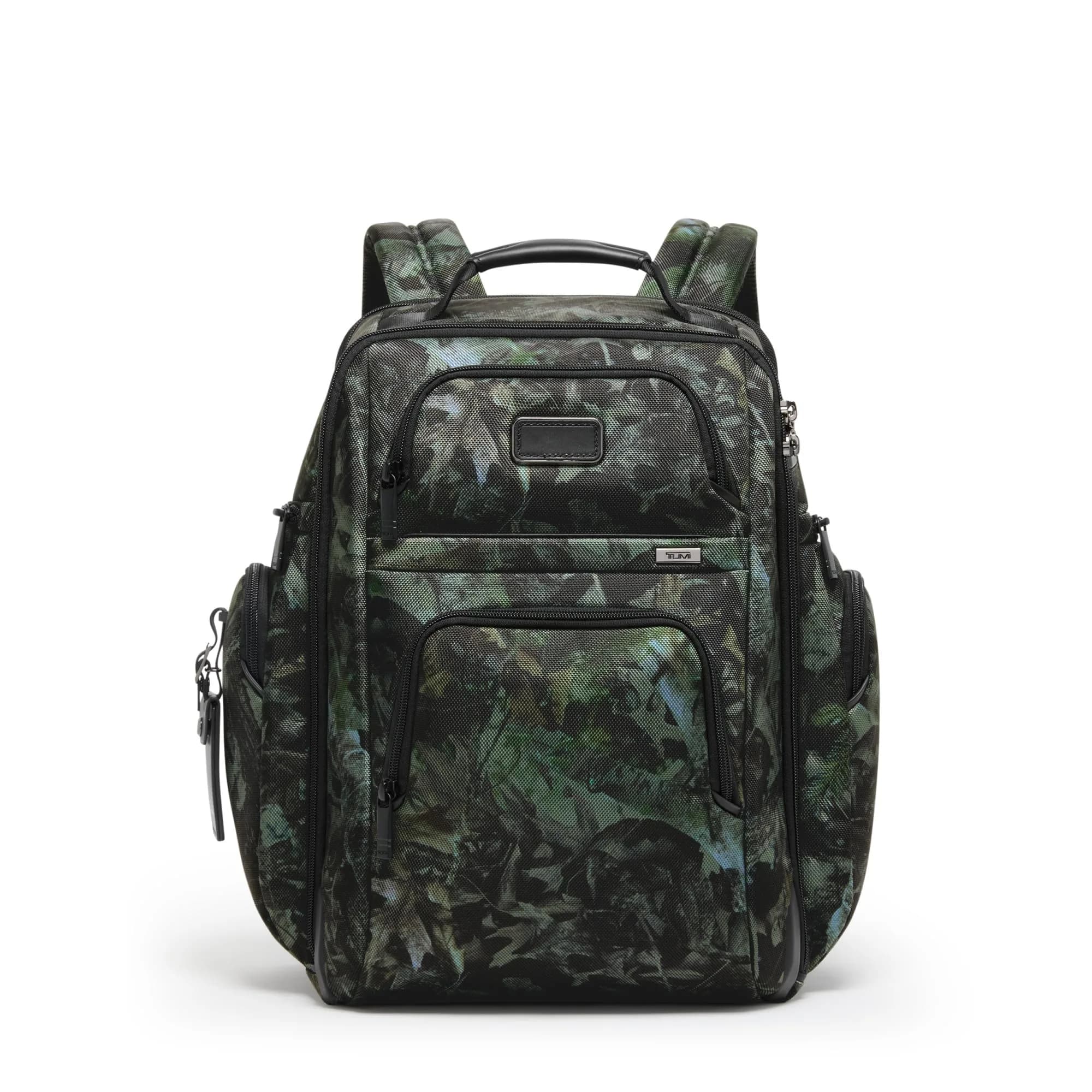 TUMI Alpha Brief Pack Fits Up to 15" Screen | Modern Business Backpack with Water-Resistant Nylon