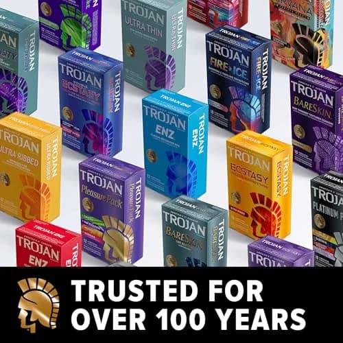 TROJAN Magnum XL Large Size Lubricated Condoms 24 Count (12 Count, Pack of 2) | America's #1 Condom for Comfort and Protection thumbnail 6