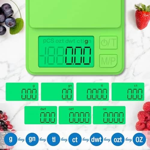 Diyife 1000g x 0.01g Precision Gram Scale | Portable Digital Kitchen & Jewelry Scale thumbnail 4