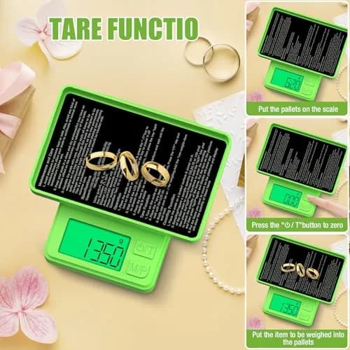 Diyife 1000g x 0.01g Precision Gram Scale | Portable Digital Kitchen & Jewelry Scale thumbnail 6