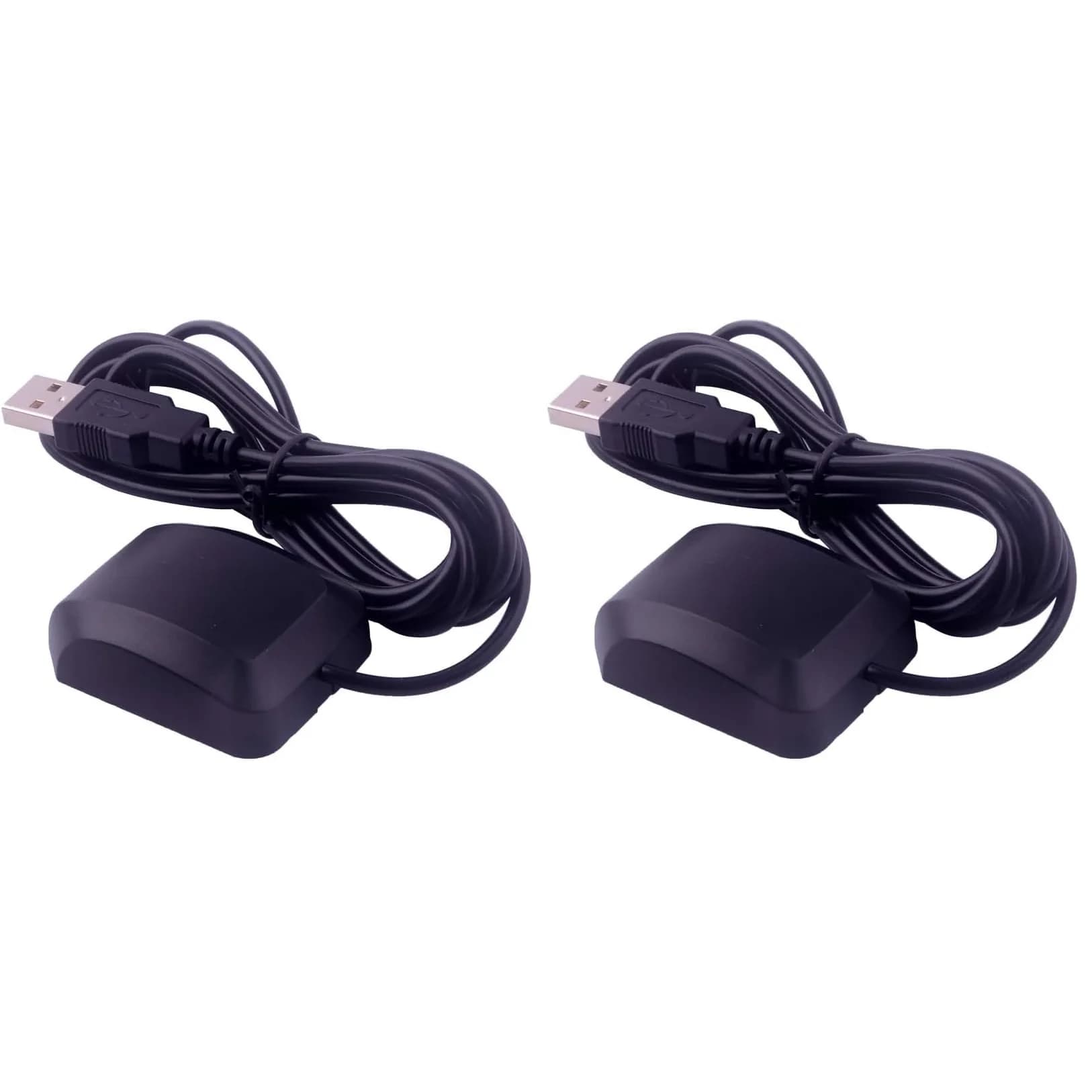 Geekstory VK-162 G-Mouse USB GPS Receiver Dongle with External Antenna for Raspberry Pi & Windows/Linux - 2 Pack | 50-Channel Navigation Module - main product image