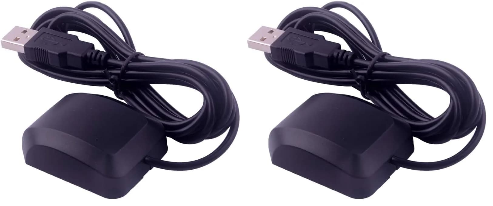 Geekstory VK-162 G-Mouse USB GPS Receiver Dongle with External Antenna for Raspberry Pi & Windows/Linux - 2 Pack | 50-Channel Navigation Module — 1 PCS