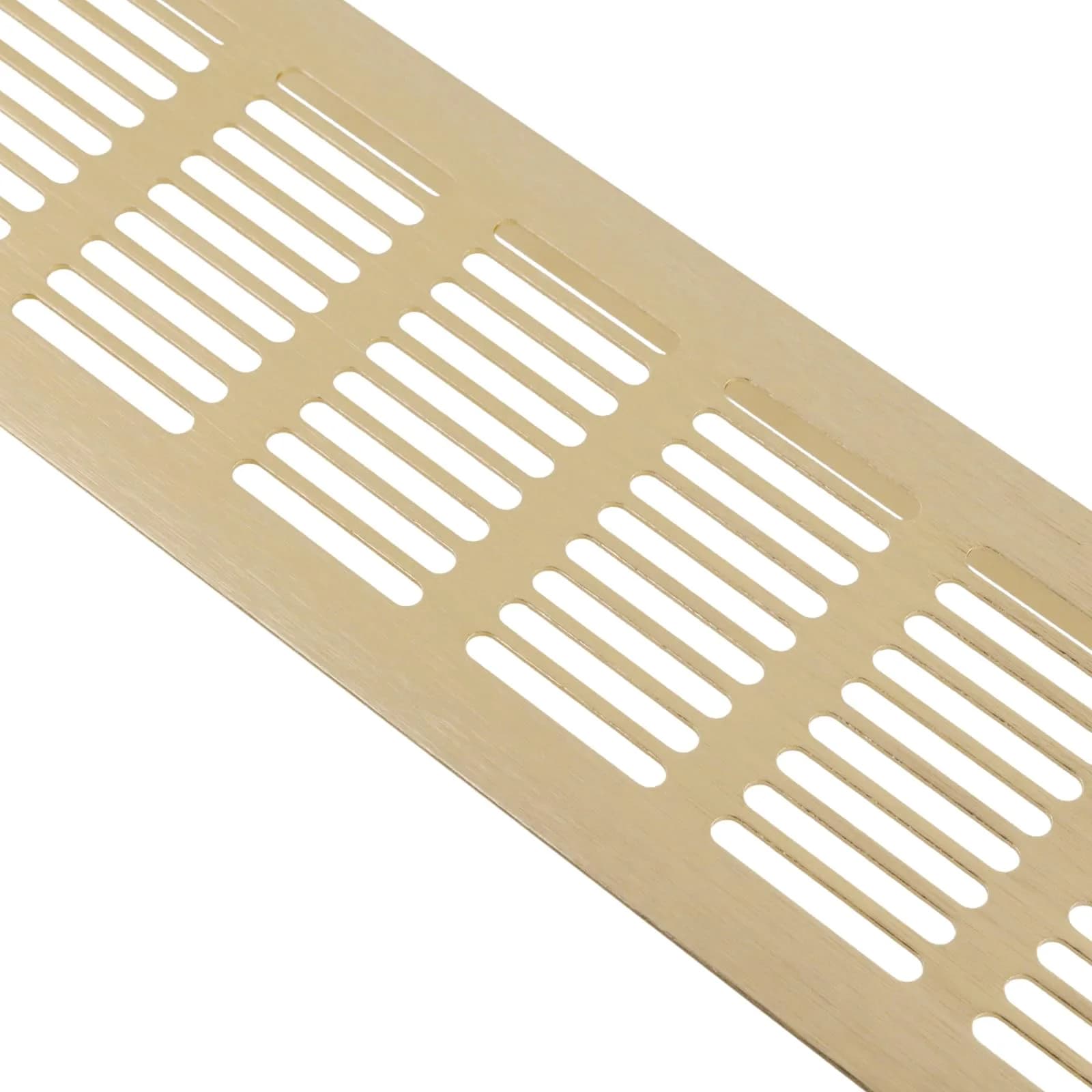 Geesatis Gold Air Vent Cover 11.8 x 3.1 Inch - Decorative and Rust-Proof - view 4