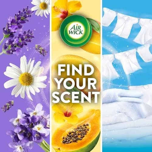 Air Wick Plug in Scented Oil Refill Lavender & Chamomile 24.12ml (0.811 Fl Oz x 12) | Essential Oils for Welcoming Homes thumbnail 8