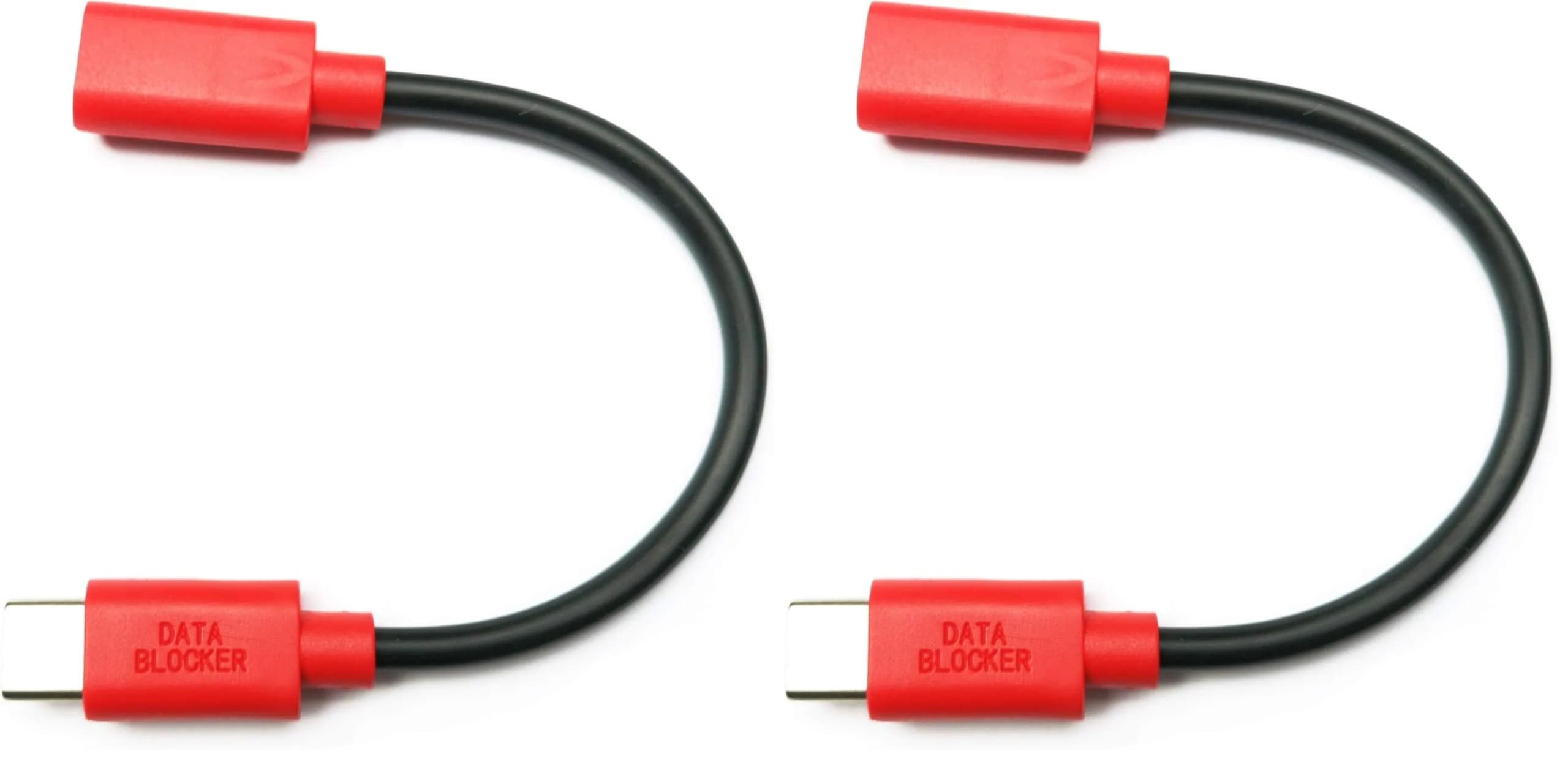 PortaPow USB-C to C Data Blocker 2-Pack | Protects Against Juice Jacking - main product image