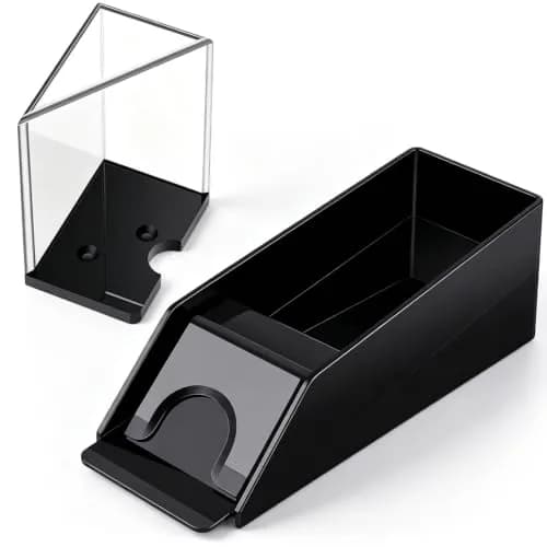 Honoson Blackjack Shoe and Discard Tray Set 6 Deck Acrylic | Casino Game Accessory thumbnail 1