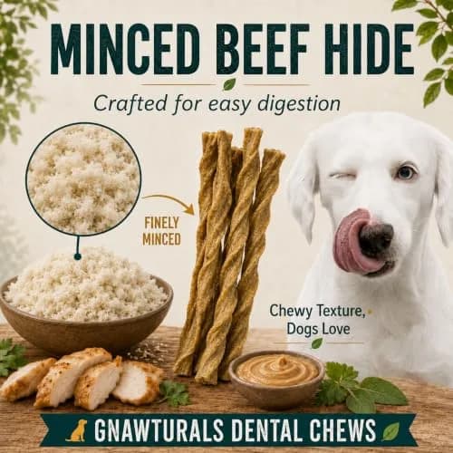 Gnawturals Dental Chews Twisted Sticks 16 Count | Supports Healthy Teeth & Fights Plaque for Small Dogs thumbnail 3