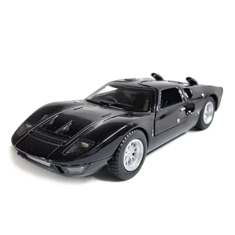 KiNSMART Ford GT40 MKII Heritage Edition 5" 1:32 Scale Die Cast Model Toy Classic Black | Realistic Pullback Race Car for Kids & Collectors - main product image