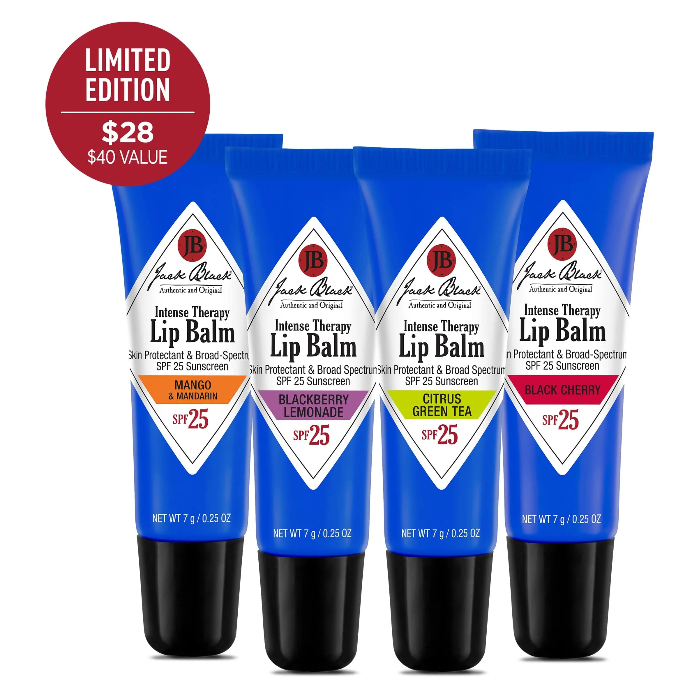 Jack Black Summer Splash Lip Balm Squad - Pack of 4 - view 2