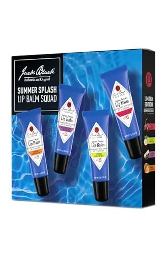 Jack Black Summer Splash Lip Balm Squad 0.25 Oz (Pack of 4) | SPF 25 Protection for Dry Lips thumbnail 3