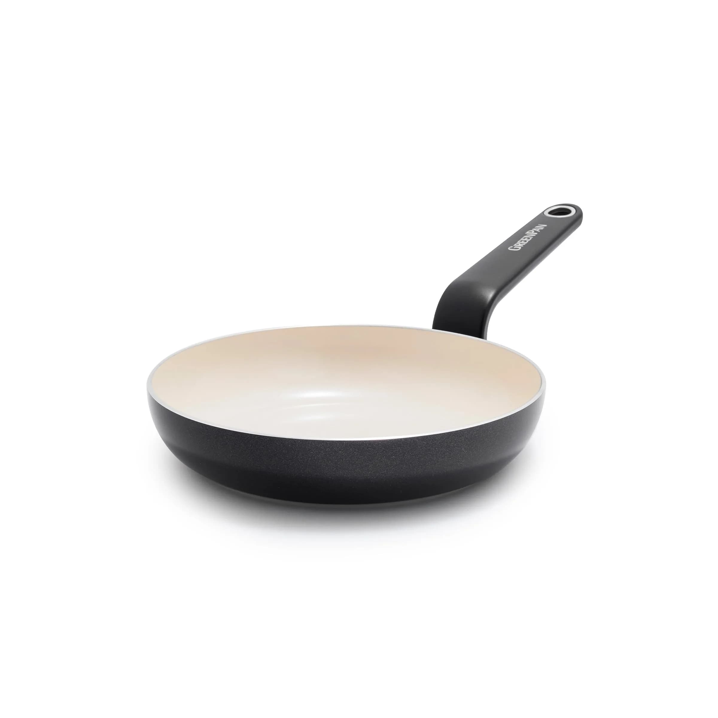 GreenPan Rio Advanced 8" Frying Pan Skillet, Ceramic Nonstick PFAS-Free, Induction Ready, Black | 20 cm Diameter - main product image