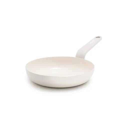 GreenPan Rio Advanced 8" Frying Pan Skillet, Ceramic Nonstick PFAS-Free, Induction Ready, Cream White | 20 cm Diameter thumbnail 1