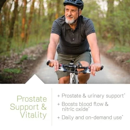 Irwin Naturals Prosta-Strong RED with Nitric Oxide Booster 80 Count | Supports Prostate & Circulation thumbnail 3