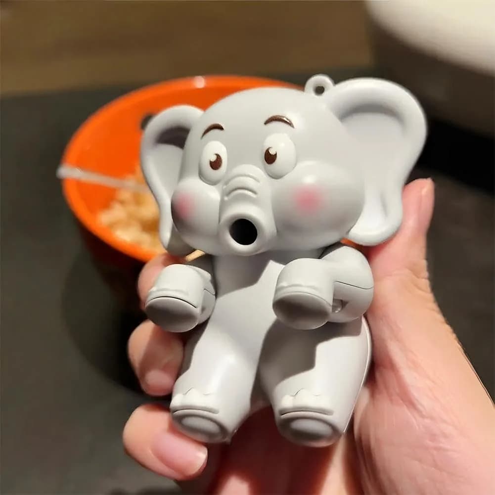 Generic Cooling Clip-On Mini Fan for Cup & Bowl, Cute Animal Food Chiller with USB-C Rechargeable Battery | 8.5cm (3.35") - view 6