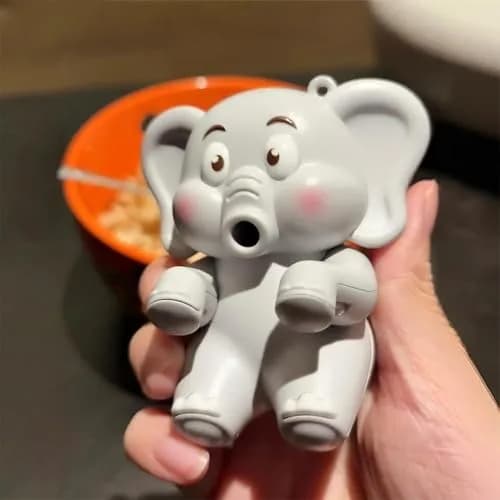 Generic Cooling Clip-On Mini Fan for Cup & Bowl, Cute Animal Food Chiller with USB-C Rechargeable Battery | 8.5cm (3.35") thumbnail 6