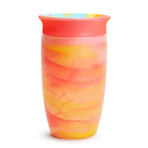 Munchkin Miracle 360 Tropical Swirl Sippy Cup 296ml (10 Ounce) | Spill-Proof Toddler Cup for Ages 12+ Months thumbnail 1
