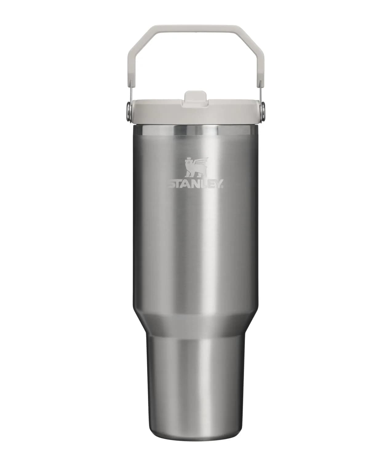 STANLEY IceFlow 2.0 Flip Straw Tumbler, 40 oz Stainless Steel in Ash - main product image