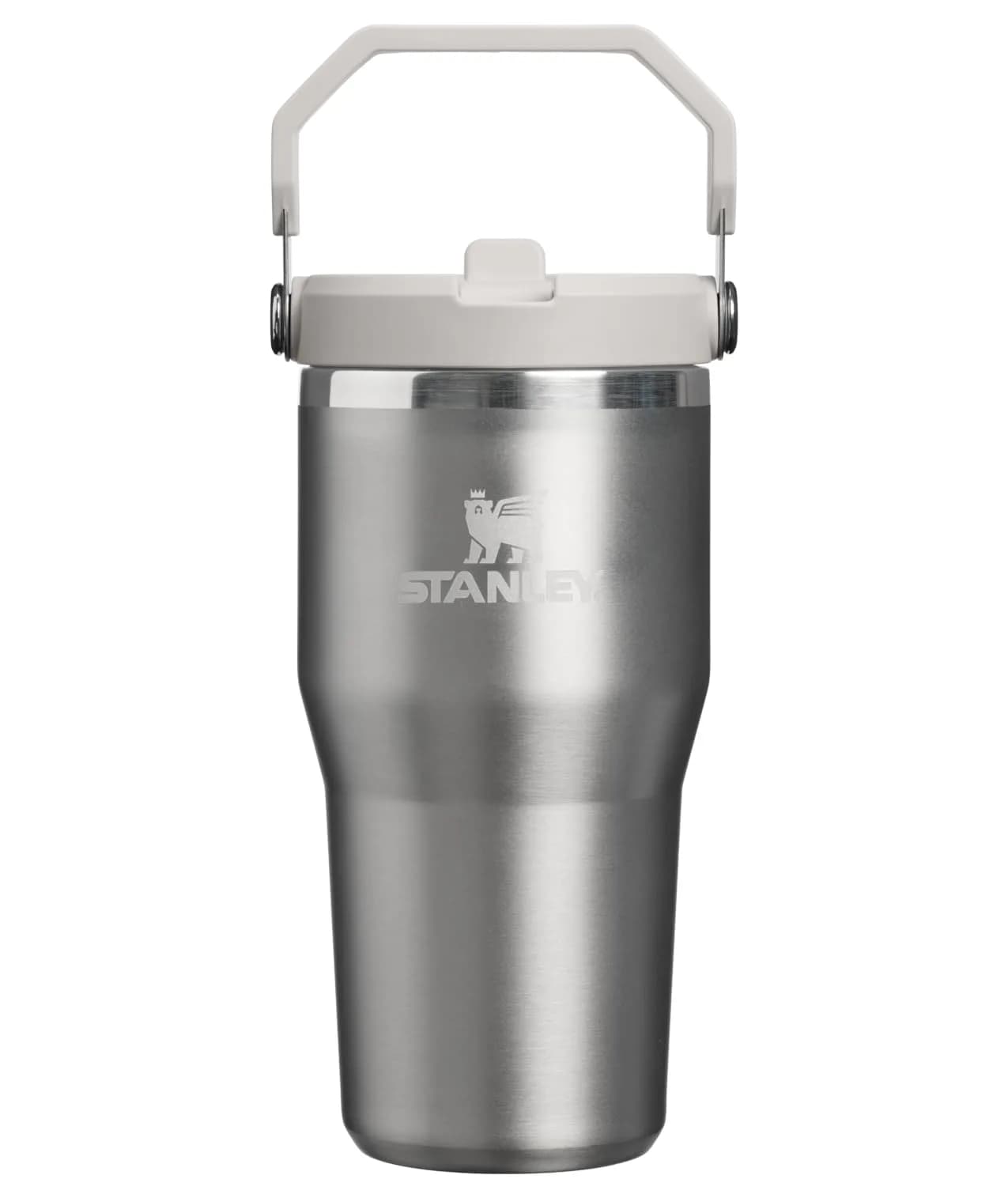 STANLEY IceFlow 2.0 Flip Straw Tumbler - 20 oz Stainless Steel Ash - main product image