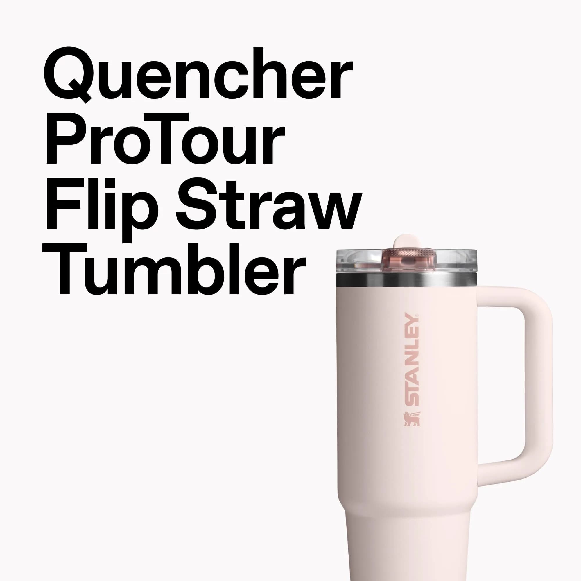 STANLEY Quencher ProTour Flip Straw Tumbler 590ml (20 oz) | Leakproof Hydration with Handle - view 2
