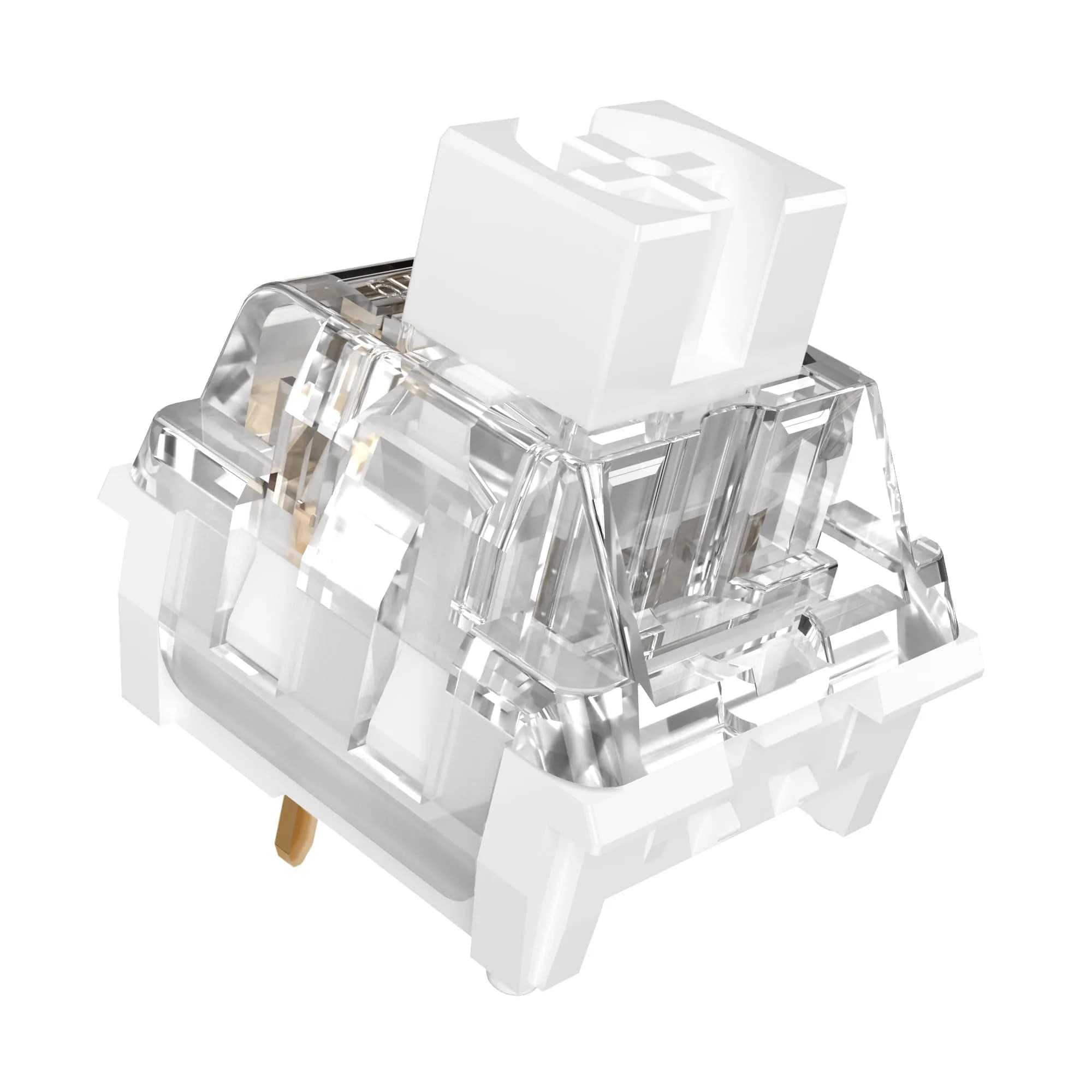 Mciepny Zhouwang 30pcs Keyboard Switches | Clicky, Durable, Compatible with Most Keycaps