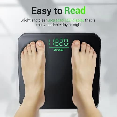 Ovutek Smart Body Weight Scale with BMI 14 Metrics & Large LED Display | 204 kg (450 lb) Capacity thumbnail 4