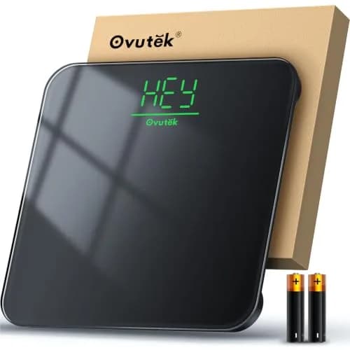 Ovutek Smart Body Weight Scale with BMI 14 Metrics & Large LED Display | 204 kg (450 lb) Capacity thumbnail 1