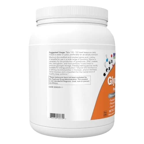 NOW Foods Glycine Pure Powder 1 kg (35.2 oz) | Promotes Restful Sleep & Neurotransmitter Support thumbnail 3