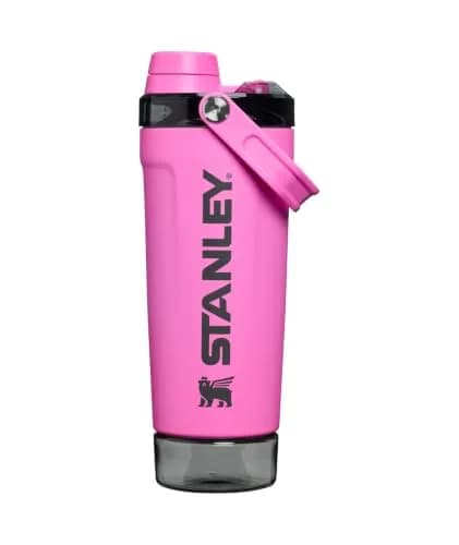 STANLEY Vitalize Shaker Bottle 20 oz (591 ml) Hot Pink | Leakproof & Portable thumbnail 1