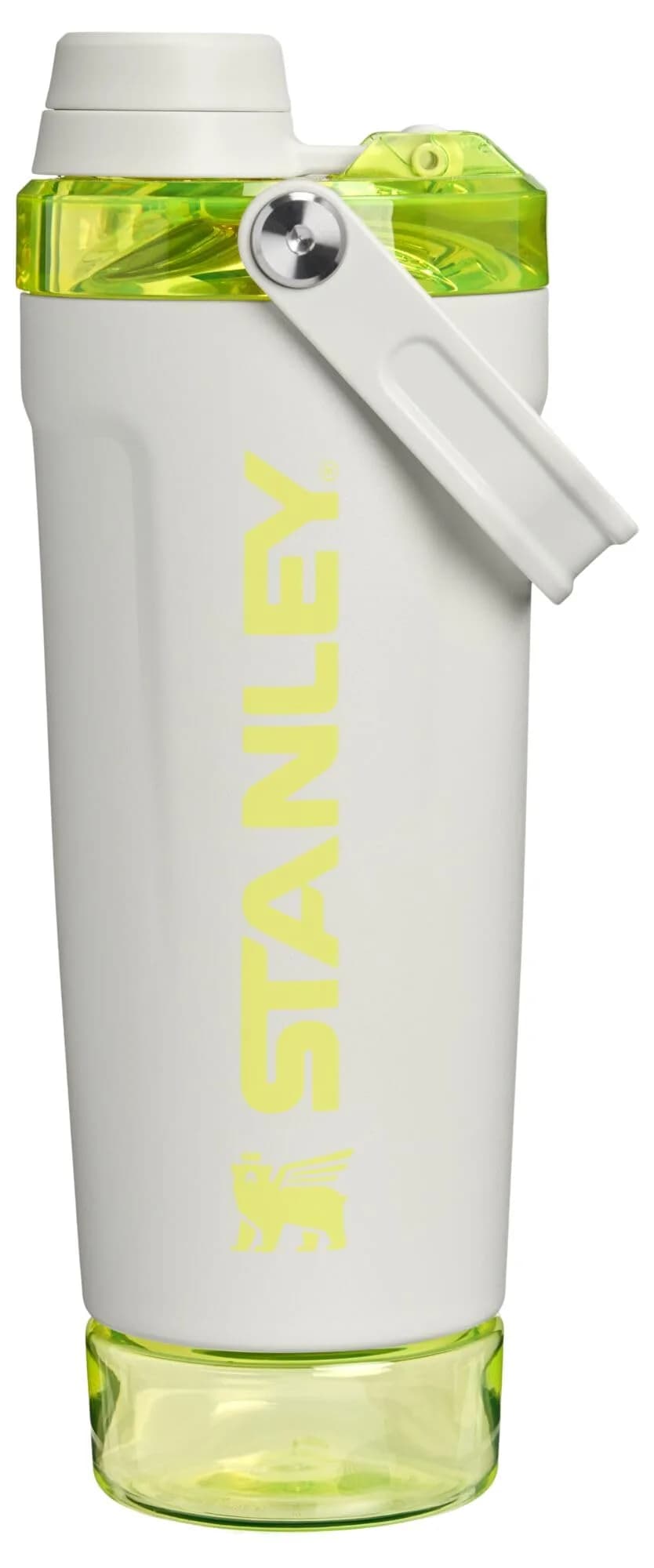STANLEY Vitalize Shaker Bottle, 20 oz, Pale Stone Atomic | Leakproof Double-Wall Insulation — Pale Stone Atomic